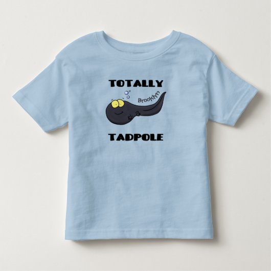 Cute leuke tadpole cartoon illustratie kinder shirts (Voorkant)