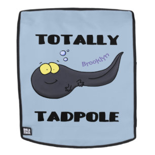 Cute leuke tadpole cartoon illustratie rugtassen
