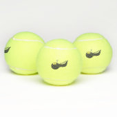Cute leuke tadpole cartoon illustratie tennisballen (Multi)