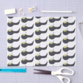 Cute leuke tadpole cartoon illustratie tissuepapier (Craft)