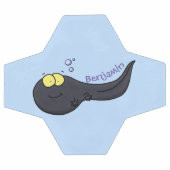 Cute leuke tadpole cartoon illustratie voetbal (Enkel)