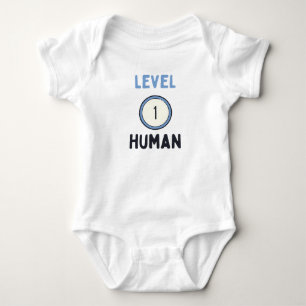 Cute Level 1 Human Bodysuit - Baby showers cadeau