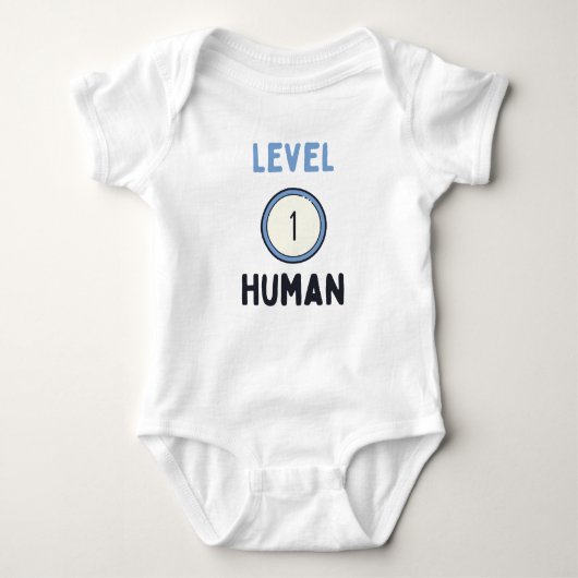 Cute Level 1 Human Bodysuit - Baby showers cadeau (Voorkant)