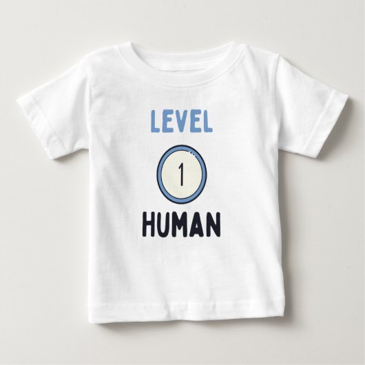 Cute Level 1 Human T-Shirt (Voorkant)