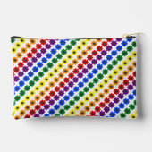 Cute LGBT Proud Rainbow Bee en Flowers Etui (Achterkant)