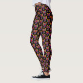 Cute LGBT Rainbow Ribbon Hearts Pattern Gay Pride Leggings (Links)