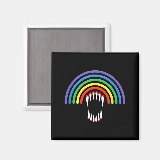 Cute Lgbtq Vamre Lgbt Halloween Ghost Rainbow Gay Magneet (Voorkant / Achterkant)