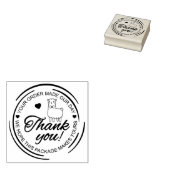 Cute Lhama Hartelijk dank Rubberstempel (Gestempeld)