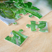 Cute Lhasa Apso Dog in mandje Puzzle Legpuzzel (Zijkant)