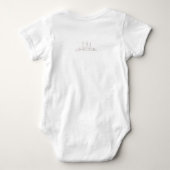 Cute Liberty Vakantie Baby Outfit Romper (Achterkant)