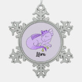 Cute Libra Dragon design zodiac ornament (Voorkant)