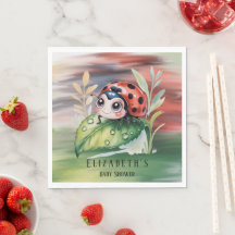 Cute Lieveboompje Meisje Baby Shower
