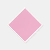 Cute Light Pink Solid Napkins Servet (Hoek)