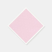 Cute light roze witte piepkleine polka punts schat servet (Hoek)