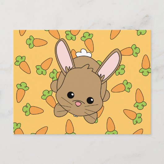 Cute Lil' Bunny Briefkaart (Voorkant)