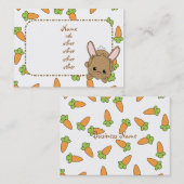 Cute Lil' Bunny Visitekaartje (Voorkant / Achterkant)