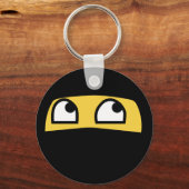 Cute lil' ninja emoji sleutelhanger (Voorkant)