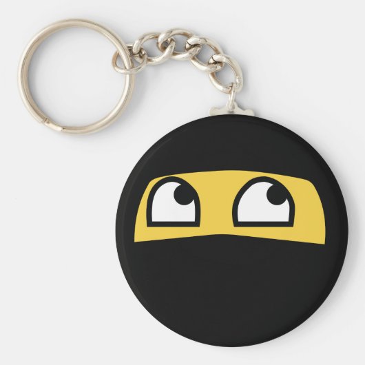 Cute lil' ninja emoji sleutelhanger (Voorkant)