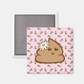 Cute Lil Poo Magnet (Voorkant / Achterkant)