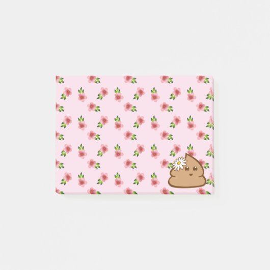 Cute lil Poo Post It Notes (Voorkant)