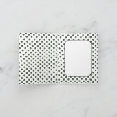 Cute Lil' Turkey Feestdagen Kaart (Binnen)