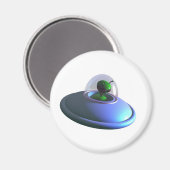 Cute Lil UFO Magnet (Voorkant / Achterkant)