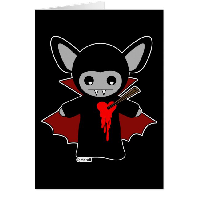 Cute Lil Vampire Bat (Voorkant)