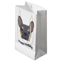 Cute Lila en Tan French Bulldog Birthday Klein Cadeauzakje