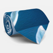 Cute Lily Pattern Stropdas (Opgerold)