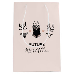 Cute Lingerie Vrijgezellenfeest Gift Bag Medium Cadeauzakje