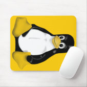 CUTE LINUX TUX PENGUIN MUISMAT (Met muis)