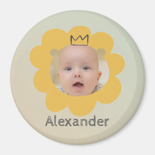 Cute Lion Baby Afbeelding Magneet