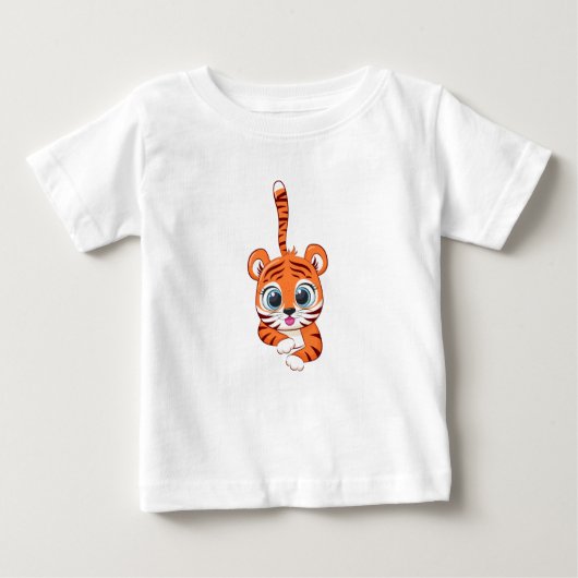 Cute Lion Baby T-Shirt (Voorkant)