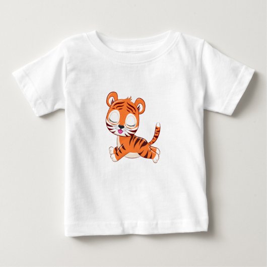 Cute Lion Baby T-Shirt (Voorkant)