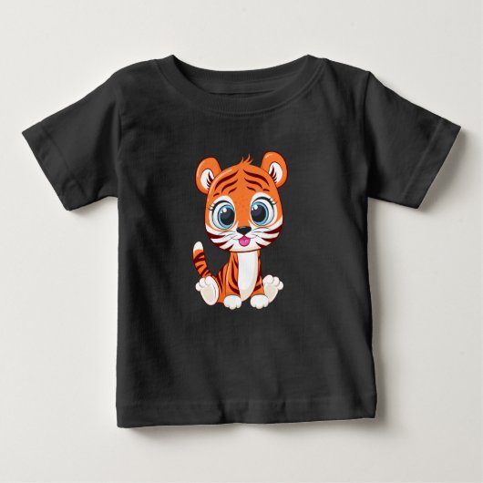 Cute Lion Baby T-Shirt (Voorkant)