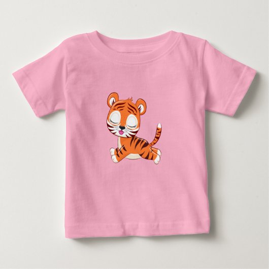 Cute Lion Baby T-Shirt (Voorkant)