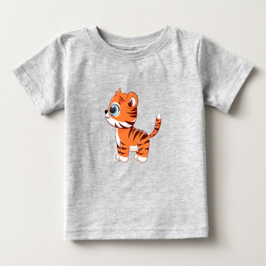 Cute Lion Baby T-Shirt (Voorkant)