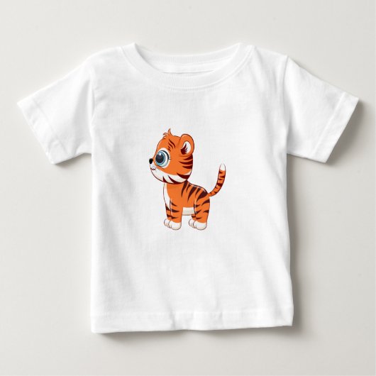 Cute Lion Baby T-Shirt (Voorkant)