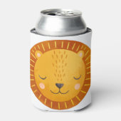 Cute Lion Blikjeskoeler (Blikje Voorkant)