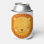 Cute Lion Blikjeskoeler (Blikje Achterkant)