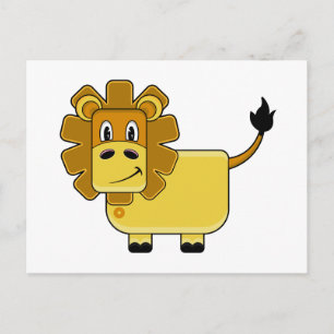 Cute Lion Briefkaart