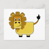 Cute Lion Briefkaart (Voorkant)