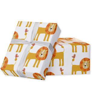 Cute Lion Cadeaupapier