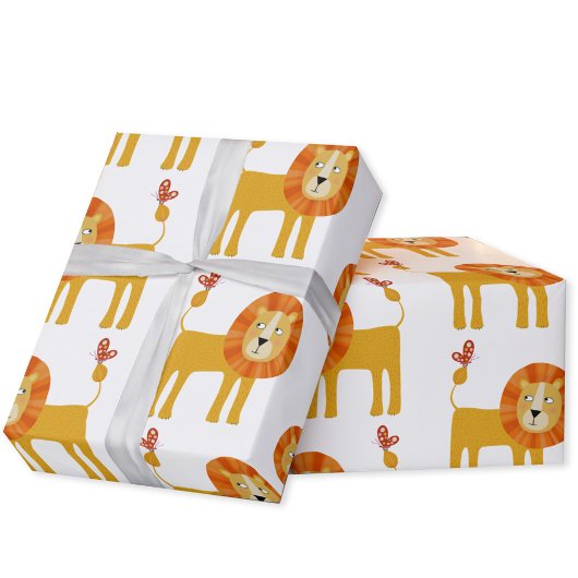 Cute Lion Cadeaupapier