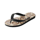 Cute Lion Face Kinder Teenslippers (Schuin)