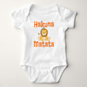 Cute Lion Hakuna Matata Romper (Voorkant)