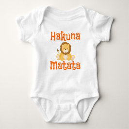 Cute Lion Hakuna Matata Romper