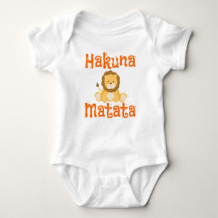 Cute Lion Hakuna Matata Romper