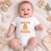 Cute Lion Hakuna Matata Romper