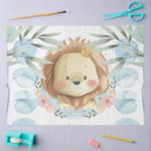 Cute Lion Illustration Tissuepapier (Craft)